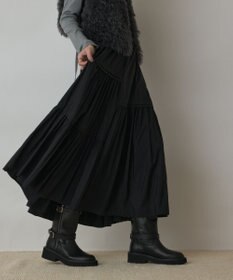 GRACE CONTINENTAL ティアードロングスカート