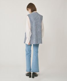 GRACE CONTINENTAL ルーズツイードジレジャケット