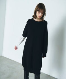 シャツレイヤードニットワンピース / GRACE CONTINENTAL | GRACE