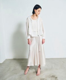 GRACE CONTINENTAL メッシュコンビフーディー