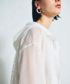 GRACE CONTINENTAL メッシュコンビフーディー