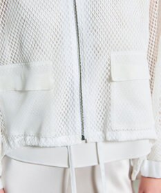 GRACE CONTINENTAL メッシュコンビフーディー