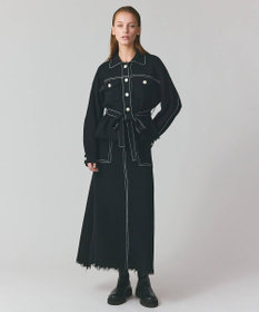 GRACE CONTINENTAL ニットワークジャケット