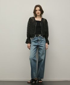 GRACE CONTINENTAL モチーフチュールブラウス