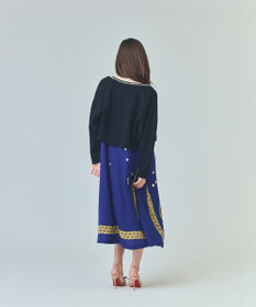 GRACE CONTINENTAL パールショートカーディガン