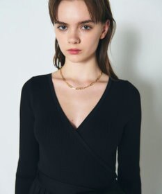 GRACE CONTINENTAL チュールコンビニットワンピース