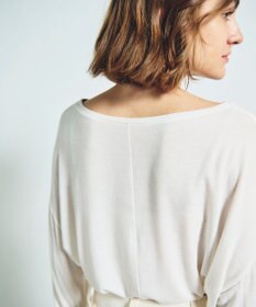 GRACE CONTINENTAL ロゴ刺繍カットトップ