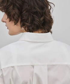 GRACE CONTINENTAL カット刺繍イレギュラーシャツ