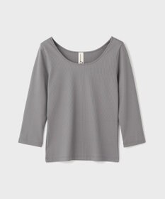 GRACE CONTINENTAL テレコボートネックトップ