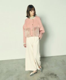 GRACE CONTINENTAL ファーポケットリバージャケット