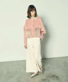 GRACE CONTINENTAL ファーポケットリバージャケット