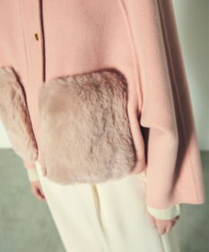 GRACE CONTINENTAL ファーポケットリバージャケット