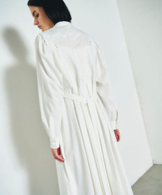 GRACE CONTINENTAL 刺繍シャツワンピース