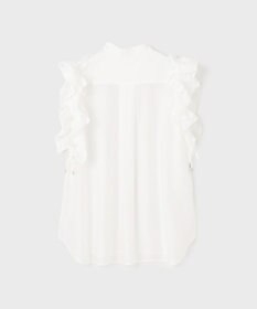 GRACE CONTINENTAL マルチフリルノースリーブブラウス