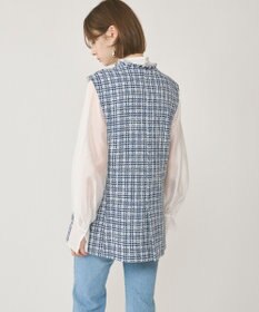 GRACE CONTINENTAL ルーズツイードジレジャケット