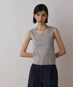 GRACE CONTINENTAL ブライトニットノースリーブ