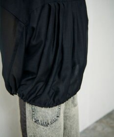 GRACE CONTINENTAL シアードレープブルゾン