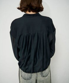 GRACE CONTINENTAL シアードレープブルゾン