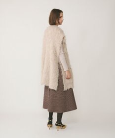 GRACE CONTINENTAL 起毛ニットベスト