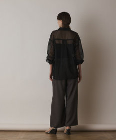 GRACE CONTINENTAL メッシュオーバーシャツ