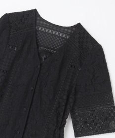 GRACE CONTINENTAL コンビレースVネックワンピース