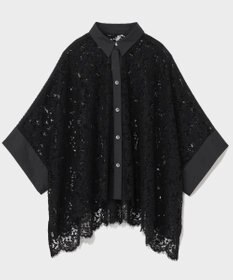 GRACE CONTINENTAL レースポンチョシャツ