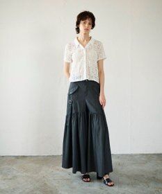 GRACE CONTINENTAL ワークワイドパンツ