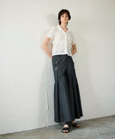 GRACE CONTINENTAL ワークワイドパンツ