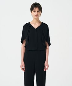 GRACE CONTINENTAL ケープスリーブトップ