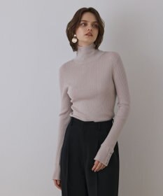 GRACE CONTINENTAL ウールハイゲージニットトップ