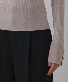 GRACE CONTINENTAL ウールハイゲージニットトップ