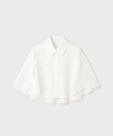 GRACE CONTINENTAL フレアスリーブシャツ