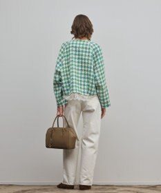 GRACE CONTINENTAL ワイドストレートホワイトデニム