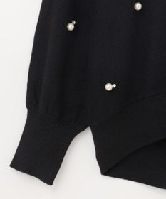 GRACE CONTINENTAL パールドットニットトップ