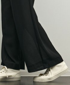 GRACE CONTINENTAL シアーワイドパンツ