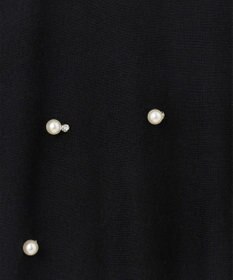 GRACE CONTINENTAL パールドットニットトップ