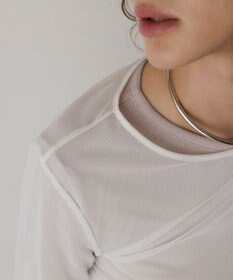 GRACE CONTINENTAL レイヤードカットトップ