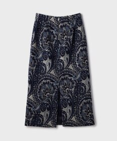 GRACE CONTINENTAL ラメペイズリージャガードスカート