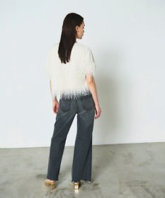 GRACE CONTINENTAL ルーズフレアデニムパンツ