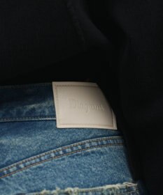 GRACE CONTINENTAL ワイドストレートデニムパンツ