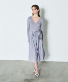 GRACE CONTINENTAL チュールコンビニットワンピース