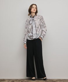 GRACE CONTINENTAL フルーツフラワープリントトップ