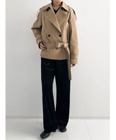 GRACE CONTINENTAL オーバーショートトレンチ