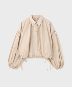 GRACE CONTINENTAL タフタギャザーシャツ