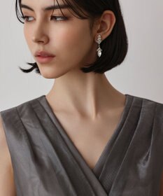 GRACE CONTINENTAL ブライトメッシュワンピース