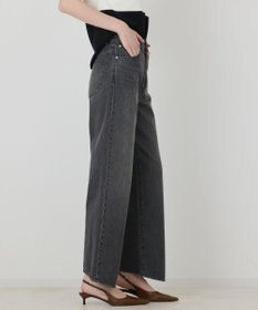 GRACE CONTINENTAL レーススカートレイヤードデニム