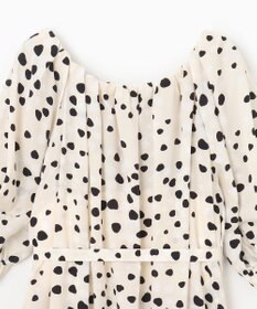 GRACE CONTINENTAL ランダムハートドレープワンピース