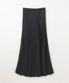 GRACE CONTINENTAL キュプラサテンフレアスカート