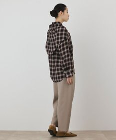 GRACE CONTINENTAL ストール付チェックシャツ