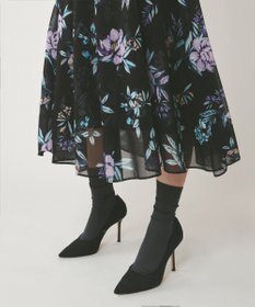 GRACE CONTINENTAL フラワーレイヤーワンピース